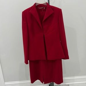 2 pieces. Sleeveless dress with jacket.